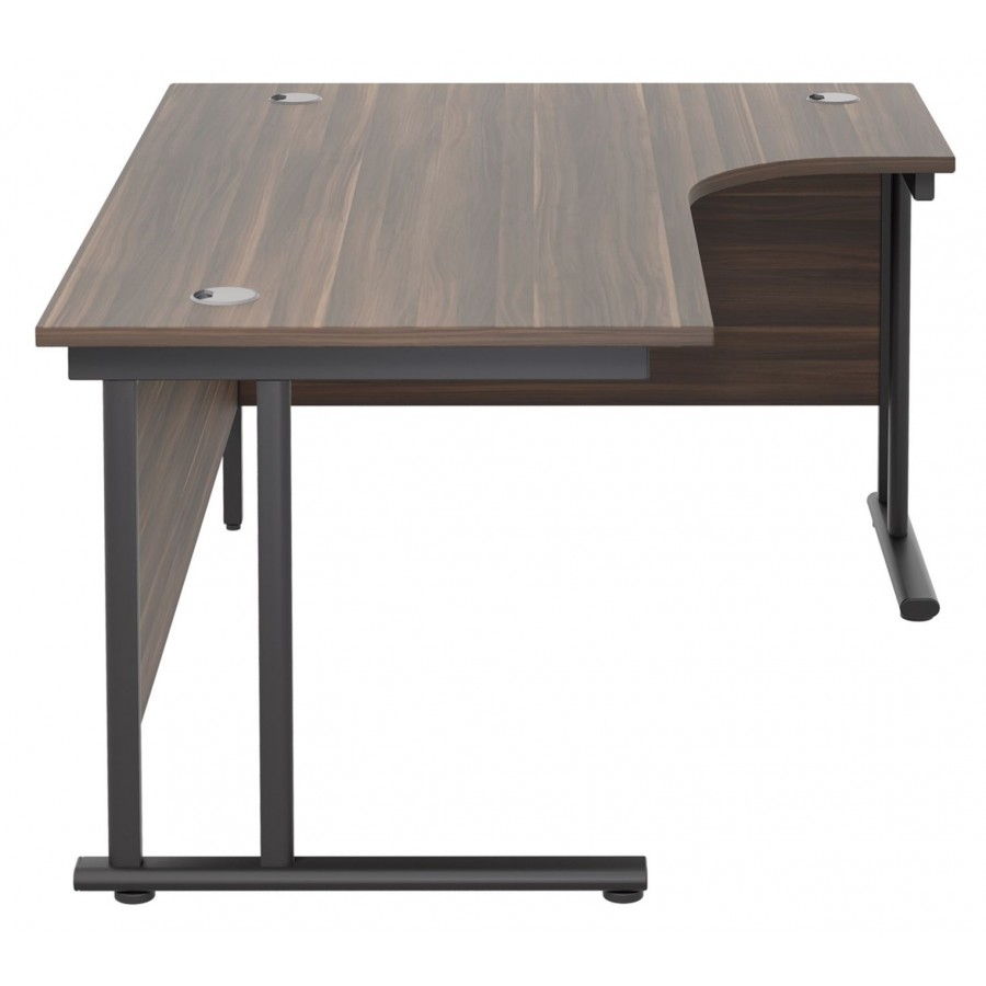 Olton Twin Cantilever Corner Office Desk